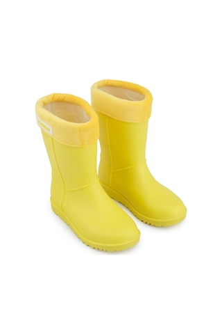 Gezer 00622 Kız Çocuk Termal Astarlı Su Yağmur Geçirmez Çizme Sarı