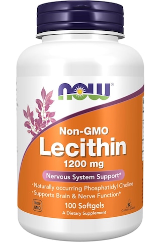 Now Foods Lecithin Soya Lesitini 1200 Mg With Nervous System Br