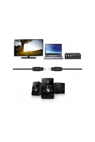 Powermaster 2 Metre Optik Ses Kablosu Toslink