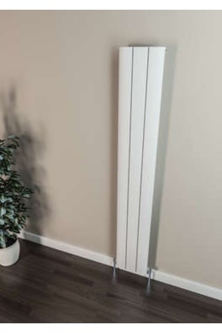 Warma Selanik Dikey Alüminyum Radyatör 280x1800 Pütürlü Antrasit 7946