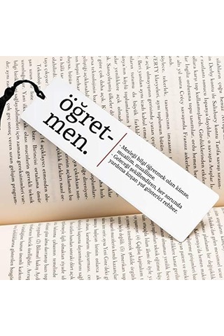 Kelime Anlamlı Kitap Ayracı