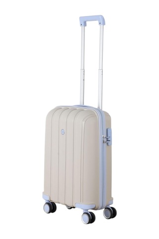 Mçs Polipropilen Valiz V305 55 Cm S18y10003355 11151 Kemik/bebe Mavi