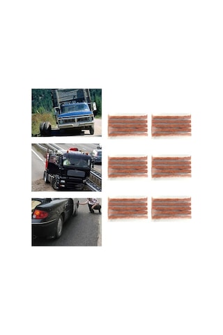 Pazly Lastik Tamir İpleri Kauçuk Şerit - Rv, El Arabası, Utv İçin Açık Kahverengi Açık Kahverengi