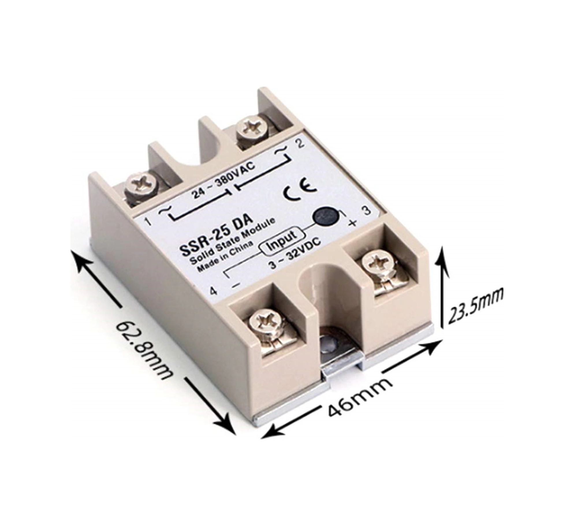 Mufunye Pıd Sıcaklık Kontrolör Seti: Rex-c100 + Ssr-25da + M6 1m Termokablo - Akıllı Kontrol, Sayısal Gösterge, Çift Ekran 0-400 C