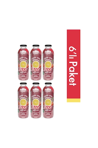 6'lı Organik Çilekli Limonita 700 Ml