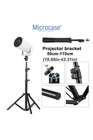 1/4 Vida Girişli 2.1 Mt Eğim Ve Açı Ayarlamalı Tripod - Al5173