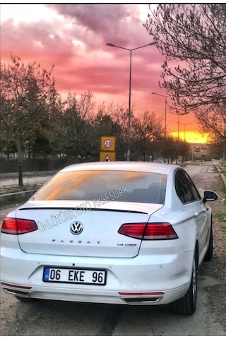 OtoÇizgi Vw Passat B8 Spoiler Bagaj Üstü Spoiler - Spoyler Piano Black OtoÇizgi