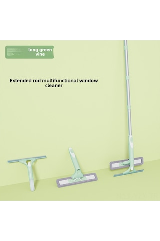 Yaozixa Ev, Banyo Ve Yüksek Kat Pencereleri İçin İki Yönlü Cam Temizleyici - Dayanıklı Malzeme İle Hızlı Ve Kolay Kullanım Mavi Diğer