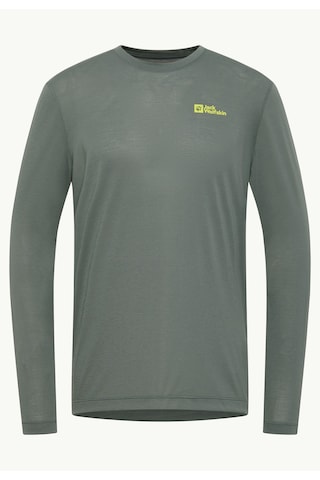 Jack Wolfskin Vonnan Ls T M Erkek Tişört A60291 4136 Çok Renkli