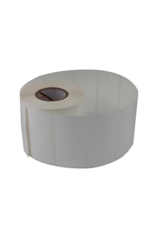 Pp Opak 80mm X 40mm Ruloda 1000 Adet 40mm Kuka Çapında Yırtılmaya Dayanıklı Etiket 1