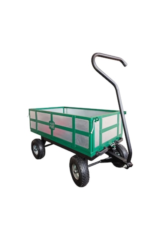 Hasfire Bahçe Arabası Sepet Tipi Kapalı Model Çelik Kasa