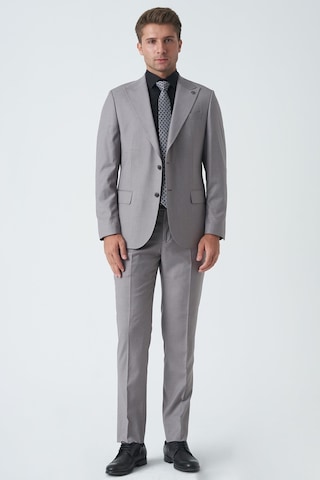White Stone Glasgow T2466 Slim Fit 6 Drop Likralı Takım Elbise Desenli-desenli Çok Renkli