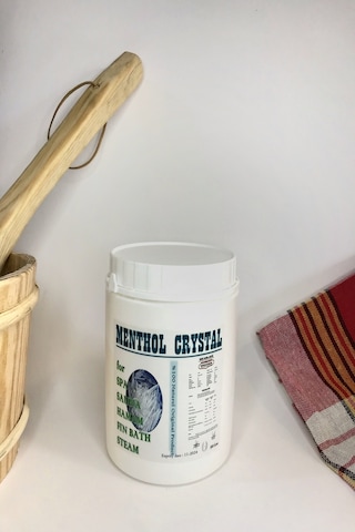 Doğal Kristal Mentol-Sauna ve Buhar Odası için 500 G