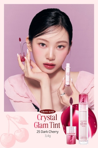 Clıo Crystal Glam Tint 25 Dark Cherry