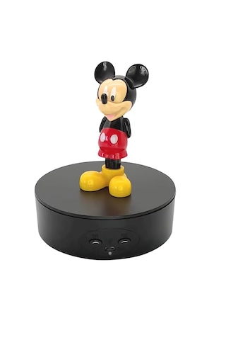 Schulzz 13 Cm Panorami V2 Mini Ai Stant 360 Dönen Çekim Ve  Ürün Sunum Standı 4 Kg Kapasiteli Siyah 13,5x3,8x3cm
