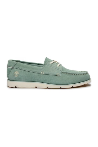 Timberland Tb0a42x7-m Grafton Bay Lace Up Shoe Yeşil Erkek Ayakkabı Beyaz