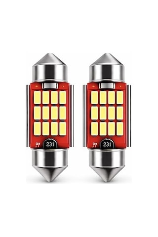 39mm C5w Sofit Led Ampul - Beyaz Plaka Ve Tavan Lambası - Canbus Arıza Lambası Yakmaz 2 Adet 39mm C5w Sofit Led Ampul - Beyaz Plaka Ve Tavan Lambası - Canbus Arıza Lambası Yakmaz 2 Adet
