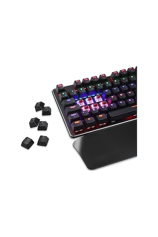 Gamepower Calypso Kırmızı Switch Kablolu Rainbow Optik Mekanik Oyuncu Klavye