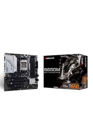 Biostar B650m X3d Pro+ Ddr5 6000mhz Am5 Matx Anakart