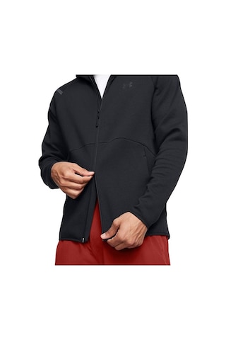 Under Armour Unstoppable Fleece Erkek Siyah Kapüşonlu Ceket