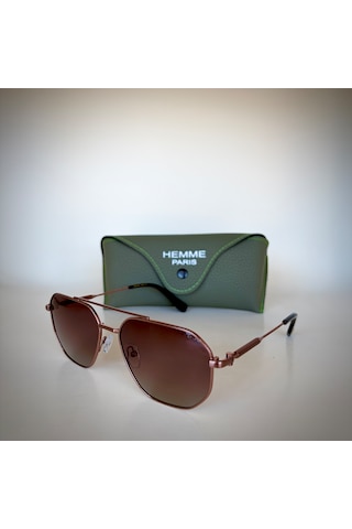 Hemme Paris He4004 C4 Unisex Güneş Gözlüğü Bakır