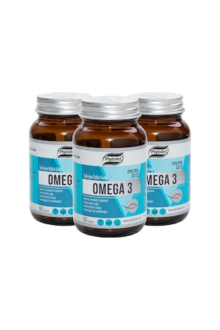 Omega 3 Licaps 33/22 Norveç Menşeli Balık Yağı Kapsül Balık Jelatini 3 x 60 Kapsül