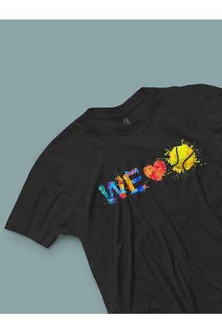 Fnbx We Love Tennis T-shirt Siyah