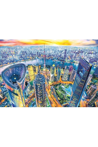 Anatolian 2000 Parçalık Puzzle - Şanghay 3962