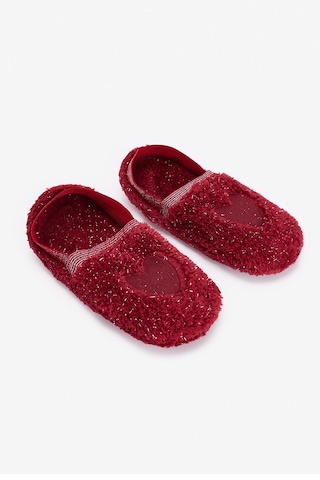 Penti Bordo Cute Heart Çetik