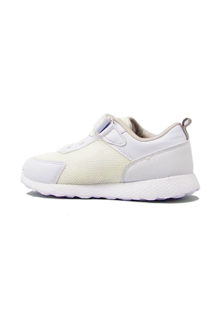 Pepino P-1216 Beyaz Unısex Çocuk Fileli Spor Ayakkabı Beyaz