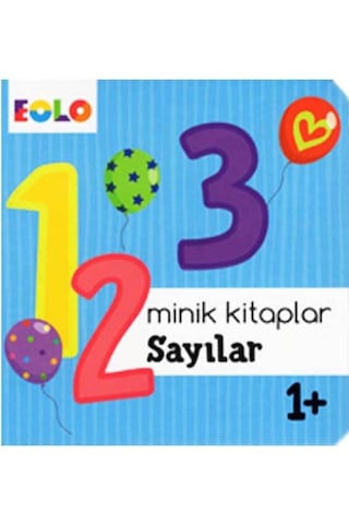 +1 Yaş Minik Kitaplar Serisi 4'Lü Kitap Seti Eolo Yayınları