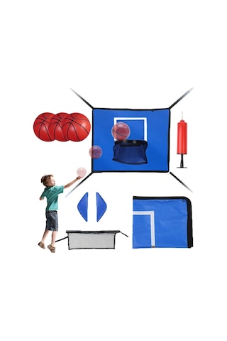 Mini Basketballs İle Trambolin Basketbol Potası Trambolin