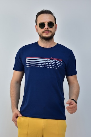 Escetic Erkek Royal Slim Fit T-Shirt-3290