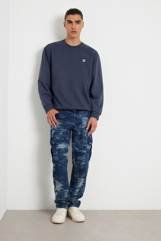 Erkek Sweatshirt M4yq11kby51 Lacivert