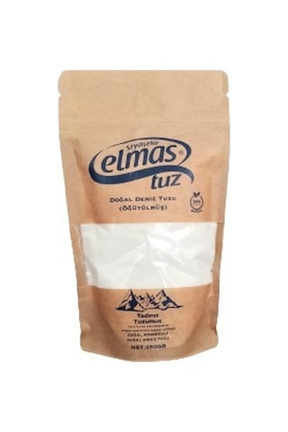 Elmas Tuz Öğütülmüş Deniz Tuzu 250 G
