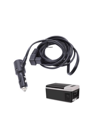 Geeroyoo Araç Buzdolabı Şarj Kablosu 12v-24v, Anahtar Ve Gösterge Işığı, 3 Metre Uzunluk, Sigorta Tüpü Ve Yüksek Konduktif Malzeme İle Güvenli Kullanım