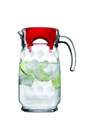 Paşabahçe 43674 Space Kırmızı Kapaklı Sürahi 1650 CC