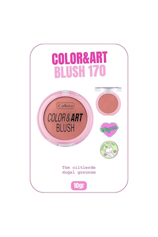 Callista Color Art Blush Toz Allık - 170 Berry Bliss