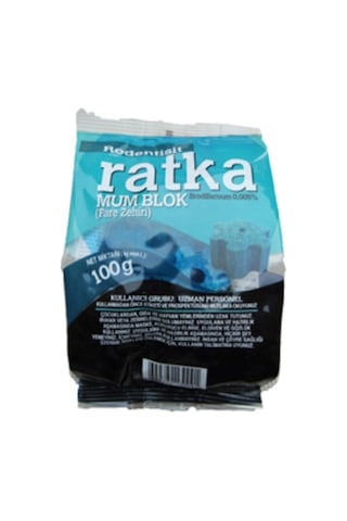 Ratka Mum Blok Fare Zehiri 100 G Ratka Mum Blok Fare Zehiri 100 G