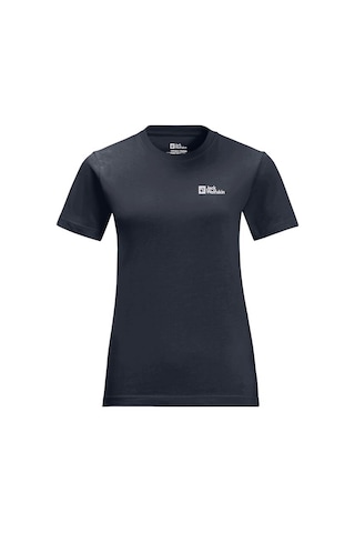 Jack Wolfskin Essentıal T W Lacivert Kadın Kısa Kol T-shirt Lacivert