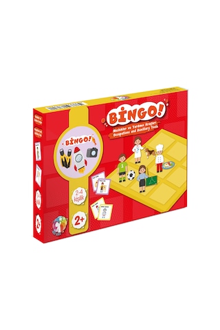 Bingo - Tombala Oyunu / Meslekler Ve Yardımcı Araçları - Occupations And Auxiliary Tools