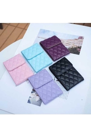 Trendooze Linjinxu Bfk08 Dikey Kart Çantası Pembe Cep Telefonu Stickerı Kullanıcılar İçin Özel Design Diğer