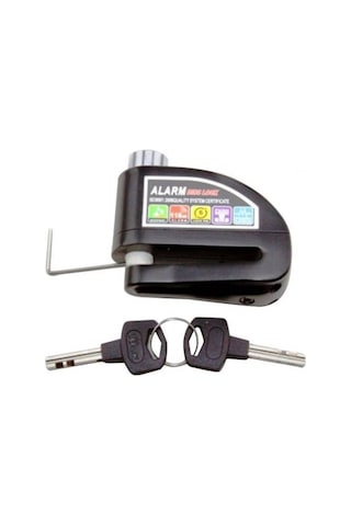 Motosiklet Alarmlı Disk Kilidi 110Db Disk Kilit N11.3956