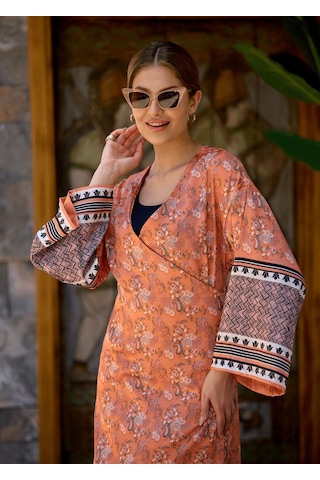 Mayovera Kimono - İspanyol Tasarım Çok Renkli