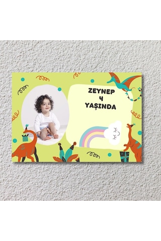 Çocuklara Özel Resimli Doğum Günü Duvar Posteri 3655