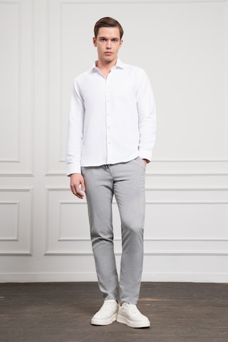 Morven Erkek Beyaz Trend İtalyan Yaka Slim Fit Dar Kesim Gömlek 25mc004017600 Beyaz Beyaz