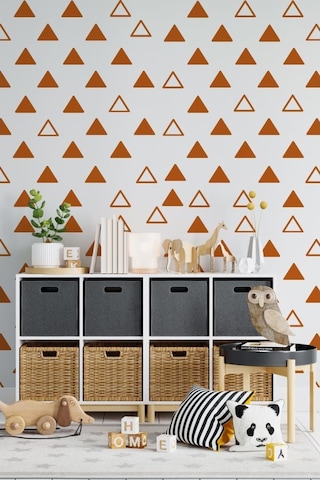 Modern Üçgen Duvar Sticker, Bebek Ve Çocuk Odası Dekoratif Duvar (552798409)