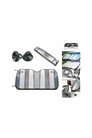 Hnrlıshp Oto Ön Cam Güneş Koruma Katlanabilir Isı Yalıtımı Ford Focus Toyota Corolla Skoda Superb Da
