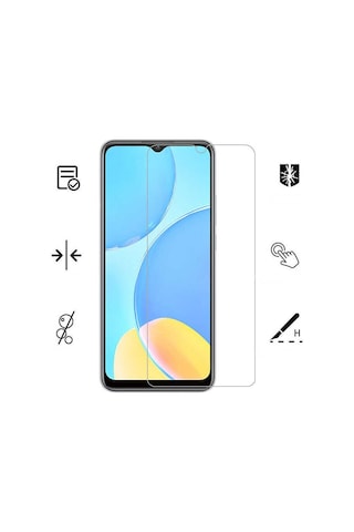 Samsung Galaxy A04S Ekran Koruyucu Şeffaf Kırılmaz Temperli Cam