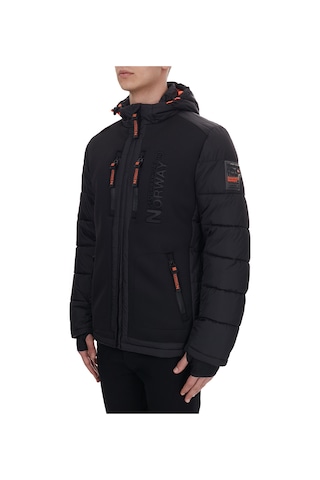 Norway Geographical Erkek Parka Beachwood (482474101) Siyah